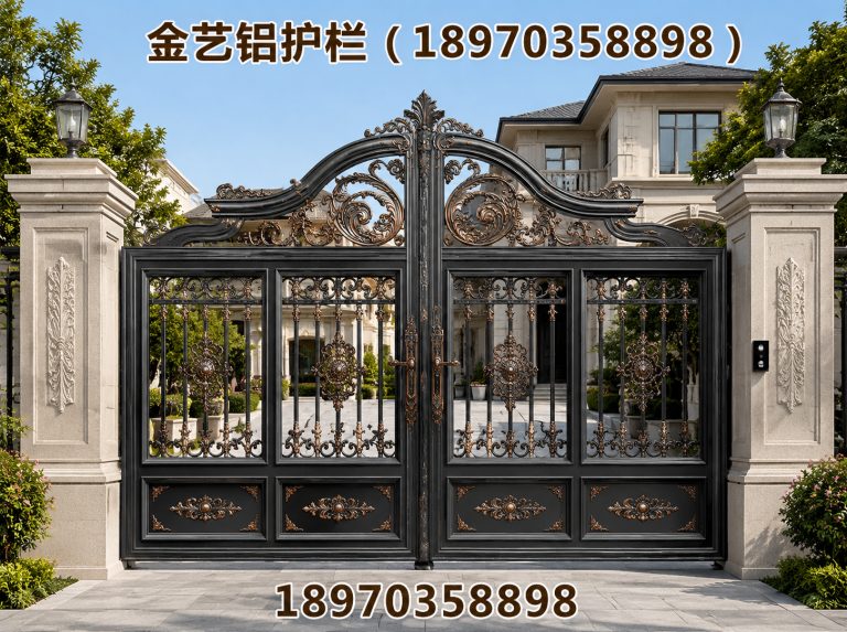 上饶铝艺楼梯扶手展示图