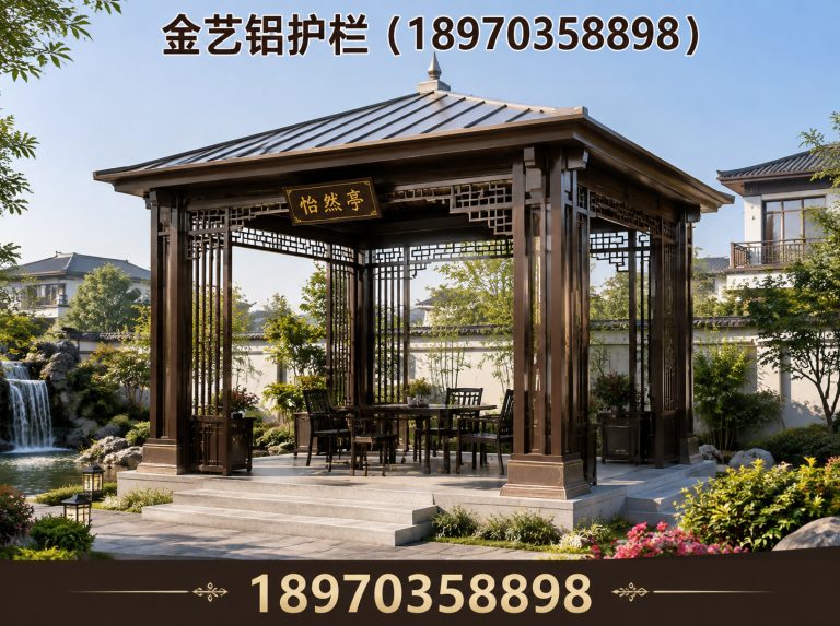 上饶金艺铝护栏展示图