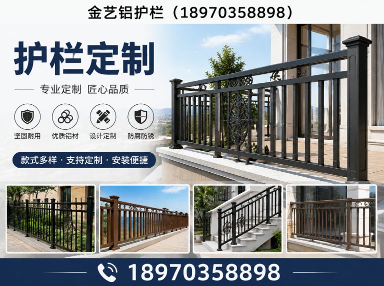 上饶铝合金护栏展示图